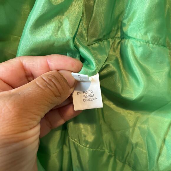 Kay Unger Y2K Floral Fit Flare Dress 6 Cotton Coquette Whimsical Retro vintage - Picture 3 of 9